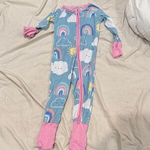 Little Sleepies One-Piece Convertible Footie Pajama